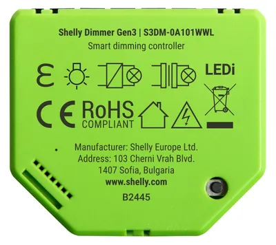 Produktbild von Shelly Dimmer Gen3 Dimmer (Shelly_Dimmer_Gen3)