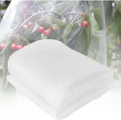 Obrázek produktu pro Síť proti hmyzu 3 m x 10 m, síť proti hmyzu na rostliny, síť proti kroupám, zahradní síť, síť proti hmyzu na zeleninové zahrady, síť proti hmyzu s jemnými oky na rostliny a zeleninové zahrady, odolná síť proti hmyzu