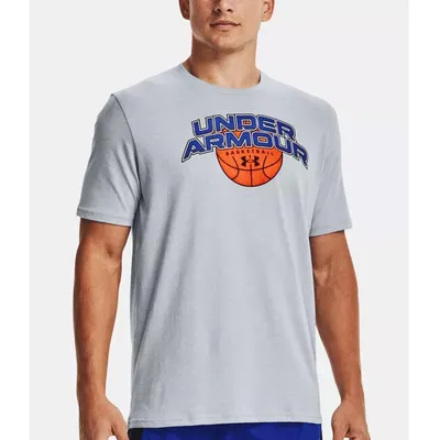 Immagine prodotto di Under Armour UA BBALL WRDMRK SS-GRY - M