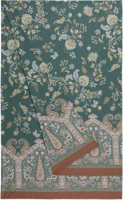 Produktbild von Bassetti FOULARD INDIAN ROSES Farbe V1 VERDE Größe 270x270