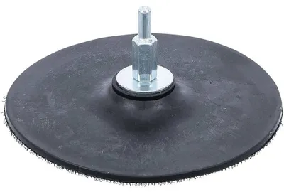 Image de Plateau Caoutchouc D.125 mm - Résistant et Antidérapant - D-Work