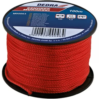 Obrázok produktu pre Dedra stavebná murivacia šnúra 100 m