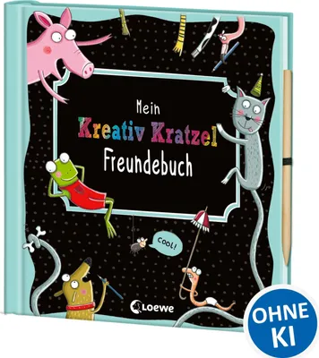 Produktbild von Mein Kreativ-Kratzel Freundebuch