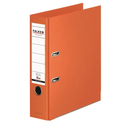 Image de Falken Ordner Chromocolor 11285798 A4 80mm orange