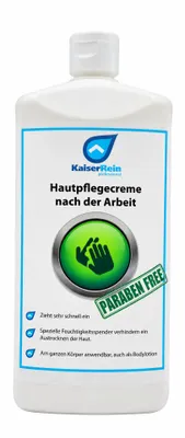 Produktbild von KaiserRein Hautschutzcreme vor der Arbeit 2x500 ml Männer und Frauen Spender geeignet rissige Hände