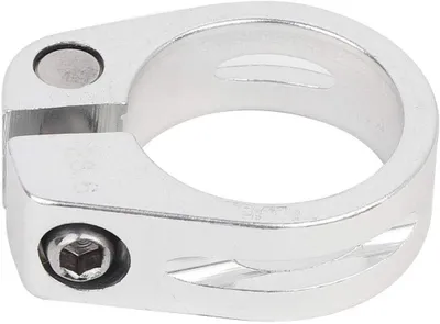 Imagen del producto de Abrazadera de sillín para bicicleta, aleación de aluminio, 28,6 mm, universal, para reparación de bicicletas