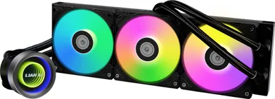 Produktbild von Lian Li GA II TRINITY, All-in-One-Flüssigkeitskühler, 12 cm, Schwarz