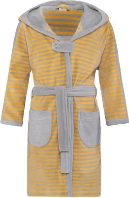 Produktbild von ESPRIT Kuscheliger Kinderbademantel im Streifendesign 098/104 Farbe stone