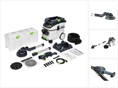 Zdjęcie produktu dla Festool LHS 2 225/CTM 36 zestaw szlifierka z długą szyją i odkurzacz 400 W 225 mm ( 576698 )