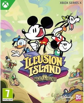 Immagine prodotto di Disney Illusion Island Starring Mickey & Friends, Xbox Series X, avventura cooperativa, grafica 2D