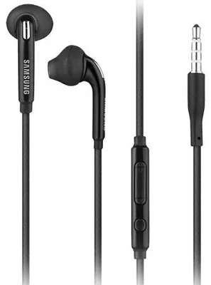 Obrázok produktu pre Originálne slúchadlá Samsung Stereo Headset 3.5mm EO-EG920BBE, kábel s ovládaním zvuku a mikrofónom, čierne