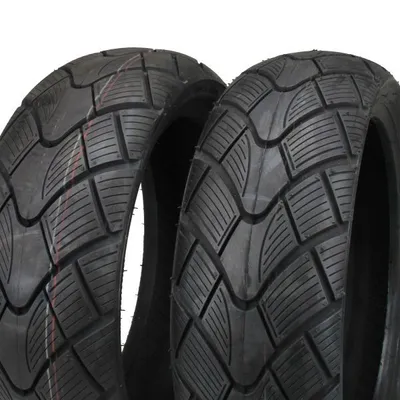 Image de Kit de pneus hiver VeeRubber VRM351 130/60-13 60S TL M+S avant + VeeRubber VRM351 140/60-13 63S TL M+S arrière