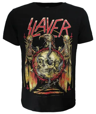 Produktbild von Slayer Eagle and Serpent T-Shirt – Offizielles Merchandise - S