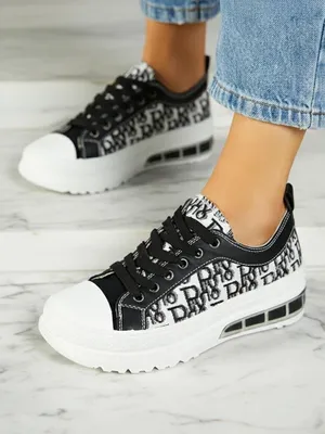 Produktbild von Sneakers Livia in Schwarz-Weiß mit Plateau, Größe 37