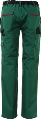 Produktbild von Planam Bundhose Highline Damen Gr. 38 grün/schwarz/rot