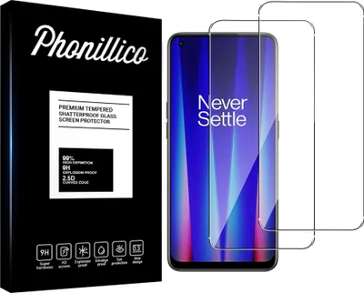 Image de Verre trempé pour OnePlus Nord CE 2 5G [2 pièces] Protection d'écran Screen Protector Film Anti-rayures verre résistant Phonillico®