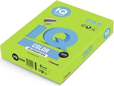 Obrázek produktu pro Barevný papír IQ Color A4 - MA42, májově zelený, 80g/m2, 500 listů