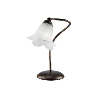 Immagine prodotto di Lampada da tavolo Alice a 1 luce in ferro marrone e oro