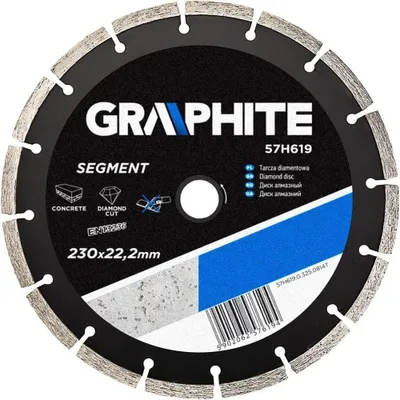 Immagine prodotto di GRAFITE Lama diamantata 230 x 22,2 mm, segmentata
