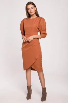 Zdjęcie produktu dla Stylove Sukienka damska mini Avalt S284 bordowy L