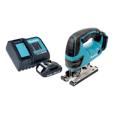 Produktbild von Makita DJV 180 SY1X Akku Stichsäge 18 V 135 mm + 1x Akku 1,5 Ah + Ladegerät