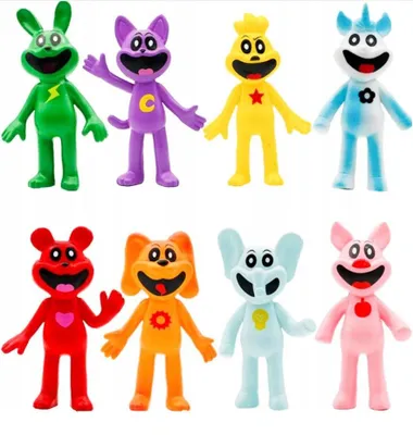 Obrázek produktu pro Smiling Critters Figurky - Super Sada 8 ks Figurek.