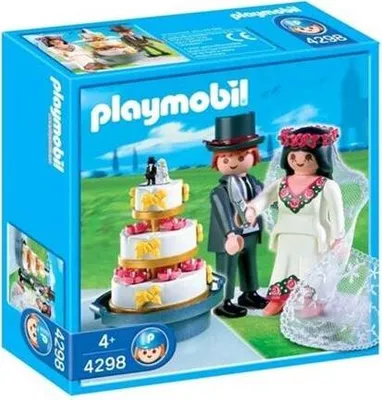 Produktbild von 4298 Brautpaar mit Hochzeitskuchen