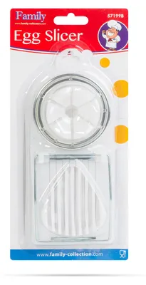 Produktbild von Eierschneider - Weiß - 19 x 8 cm - Eierschneider - Eierschneider -