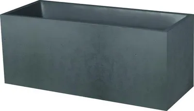 Produktbild von Pflanzkübel EDA Basalt Kunststoff 99,5 x 39,5 x 43,5 cm anthrazit