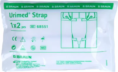 Image de Urimed Strap Fixation pour poche urinaire, 2 pces