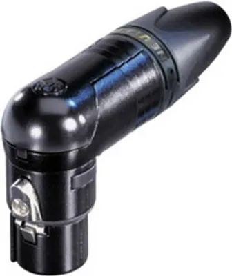 Produktbild von Neutrik NC10FRX-14-B Drahtverbinder XLR Schwarz (NC10FRX-14-B)