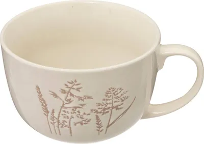 Produktbild von Großer Teebecher ELSA, Muster mit Feldblumen, 500 ml