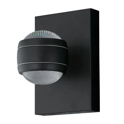 Produktbild von EGLO Außenwandleuchte LED Sesimba 2×3,7 W Schwarz