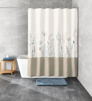 Image de Kleine Wolke Rideau de douche textile SAVANNAH Multicolor 180 x 200 cm