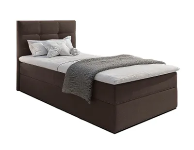 Produktbild von AX LIVING Stauraumbett 120x200 cm Geceteni Boxspringbett Braun