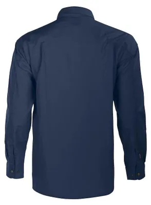 Produktbild von Projob - "5210" Hemd für Herren, Button-Down-Kragen ET917 (L) (Schwarz)