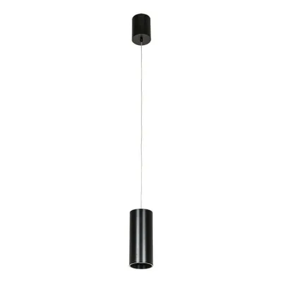 Zdjęcie produktu dla Lampa wisząca Italux Moldes LED nowoczesna czarna HL7719/12W 4000K BL