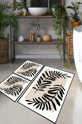 Productafbeelding van Mijolnir, badmatten-set (3-delig), meerkleurig, 100% polyester, 50 x 60 cm