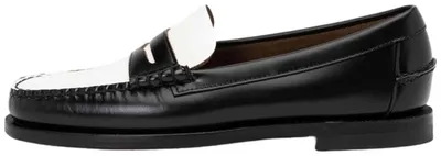 Image de Mocassins Sebago Sebago Classic Dan Women's Black & White pour Femme
