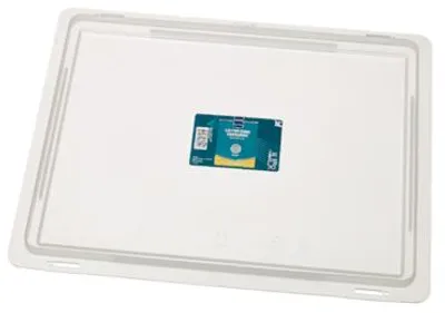 Image de METRO PROFESSIONAL, boîte de rangement Eurobox, 40 x 30 cm, en polypropylène, plastique, transparente
