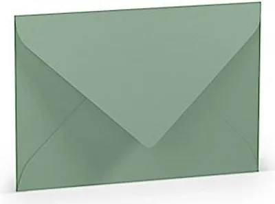 Produktbild von Rössler Papier Paperado-Briefumschlag B6 m. Sf., Eucalyptus - ein Stück