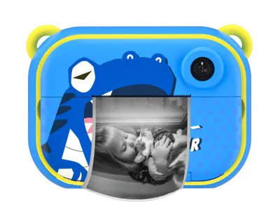 Produktbild von TechKidz, Kinder Digitalkamera Zoo Family Dinosaurier, Blau