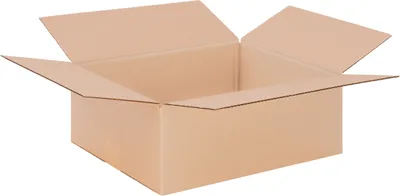 Produktbild von 500 Faltkartons 395x295x140 mm Kartons Braun 1-wellig Versandkartons Faltschachtel - KK 86
