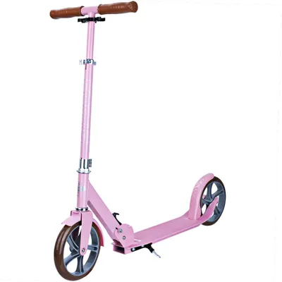Produktbild von Story Urban Go Step Retro Pink, der Faltroller für Kinder und Erwachsene