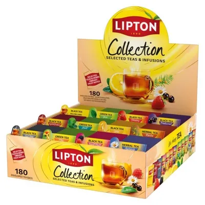 Produktbild von Lipton Feel Good Selection Tee-Sortimentbox 180 pack
