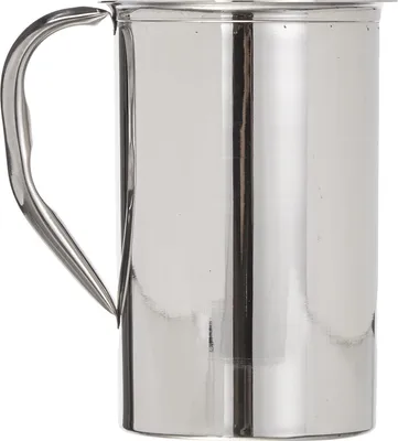 Productafbeelding van Ibili, roestvrijstalen rechte kan, 2 liter, zilverkleurig. Zilver, one size