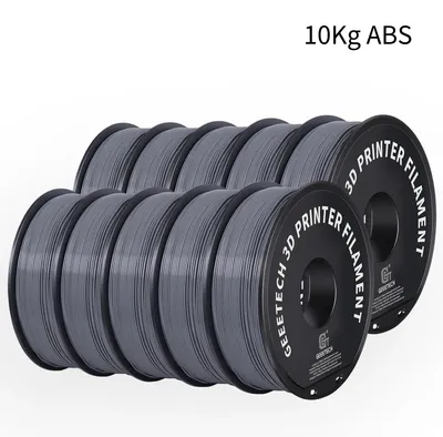 Obrázek produktu pro Filament pro 3D tiskárny – ABS+ 1,75 mm – cívka 10 kg – vakuově balené – šedá