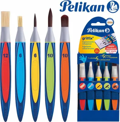 Obrázek produktu pro Pelikan 700733 - Sada štětců - Světlý štětec - Syntetický - 5 kusů