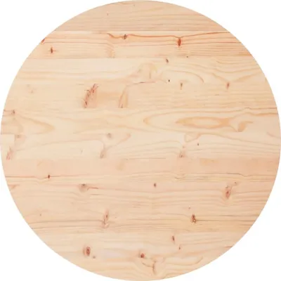 Immagine prodotto di Piano Tavolo Rotondo Ø60x3 cm in Legno Massello di Pino