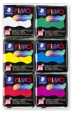Productafbeelding van STAEDTLER® 8043 C6-1 Set, modelleerpasta Fimo professional, MP TC
